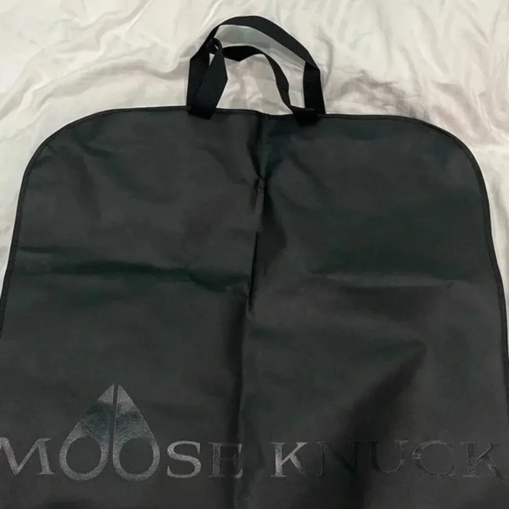 Moose Knuckles Black Garment storage Bag- New